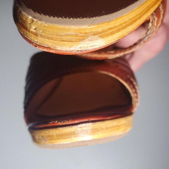 9West Vintage Leather Heels size 8B - Picture 10 of 16